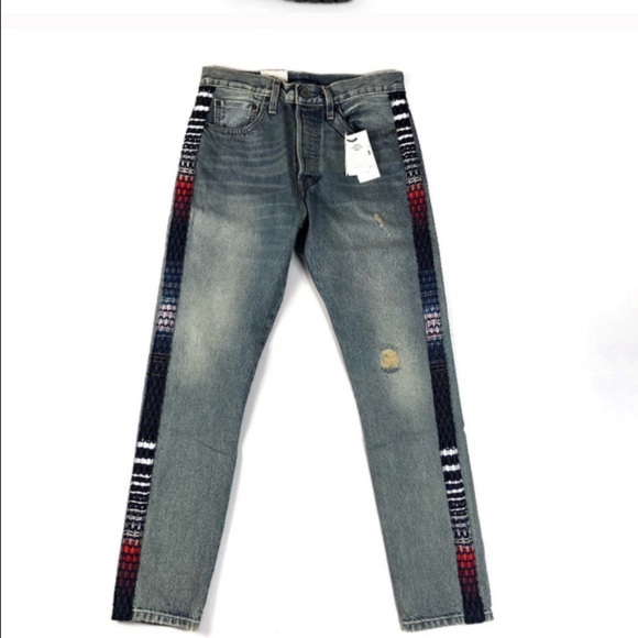 levis stripe jeans